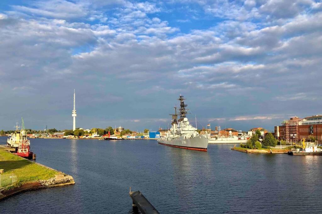 Wilhelms Havenkoje - Gemuetliches Innenstadtappartment Wilhelmshaven Buitenkant foto