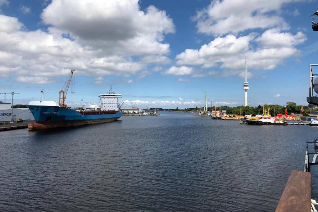 Wilhelms Havenkoje - Gemuetliches Innenstadtappartment Wilhelmshaven Buitenkant foto